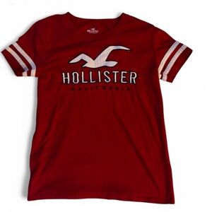 Hollister Red Slim T-Shirt